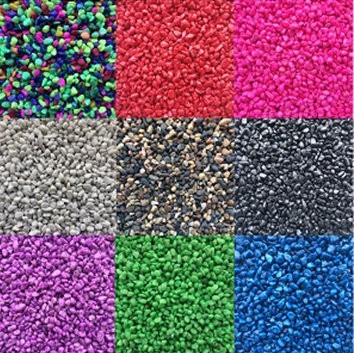 Цветной песок 0,5-1 мм МИКС (блестящий) 3,5 кг